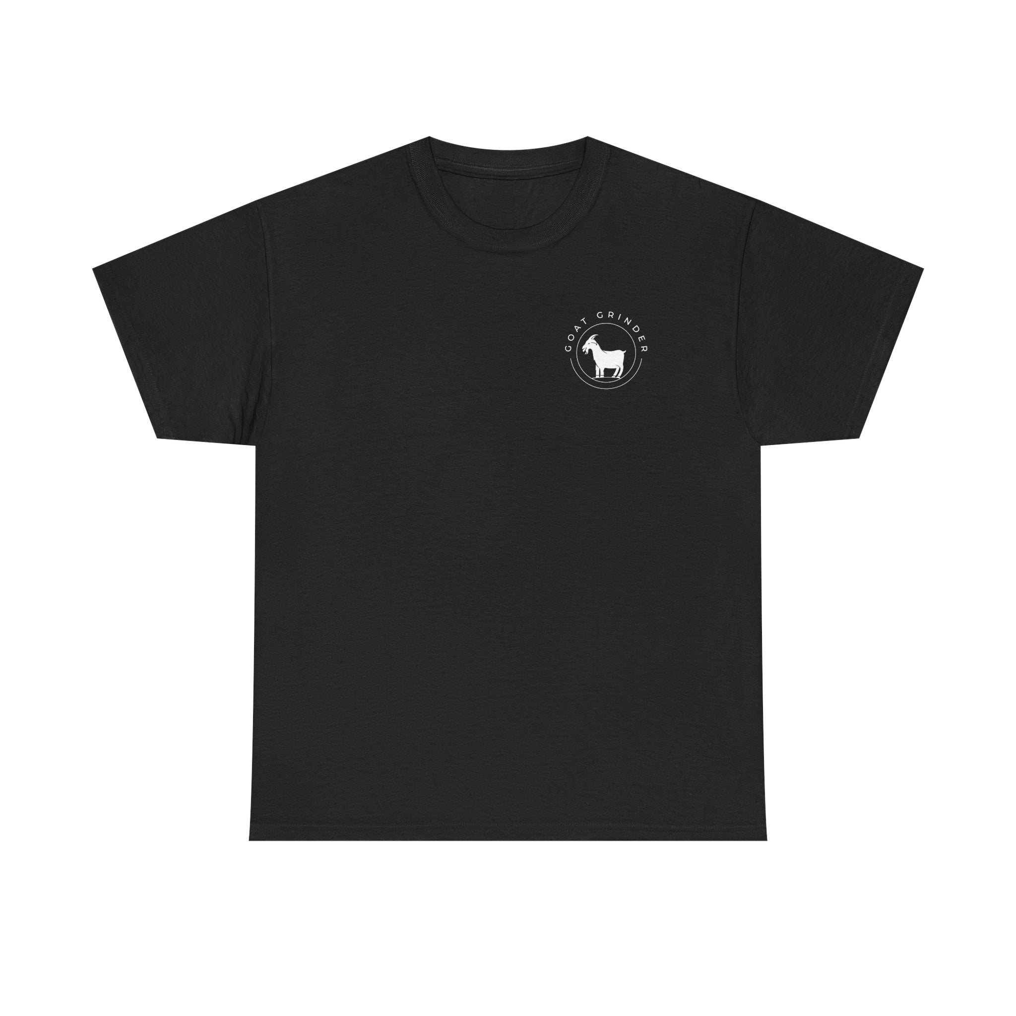 goat-grinder-merch-heavy-cotton-tee-t-shirt-coton-chocolat-fonc-l image 1