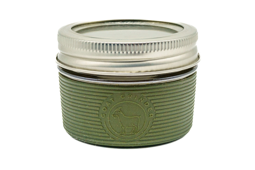goat-grinder-glass-4oz-pot-conservation-verre-noir-118-ml image 8