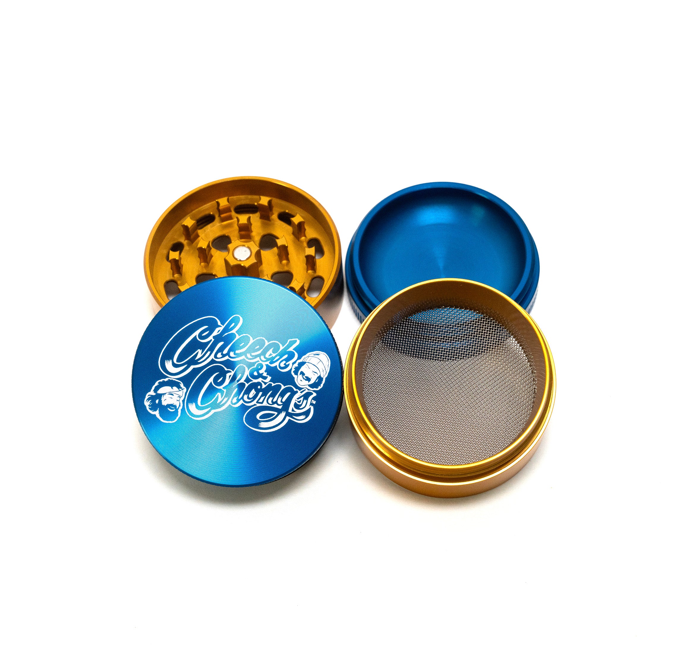 santa-cruz-shredder-cheech-chong-grinder-alu-4-parties-bleu image 3