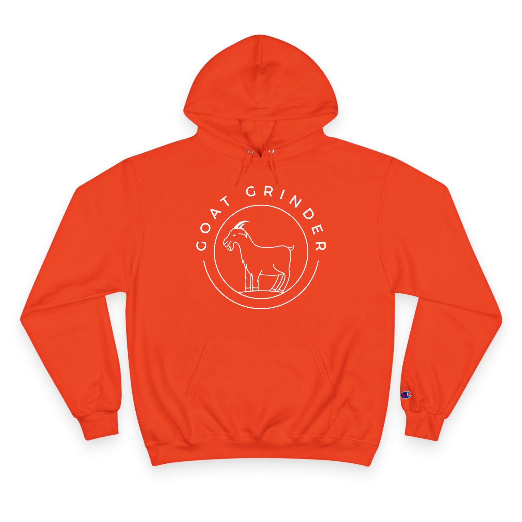 goat-grinder-og-logo-champion-sweat-capuche-noir-coton-2 image 2