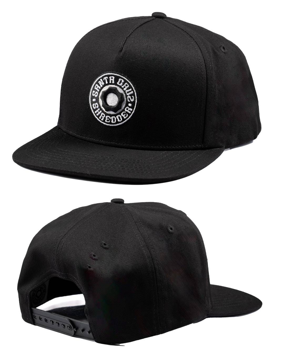 santa-cruz-shredder-cog-casquette-blanche-brod-e image 2