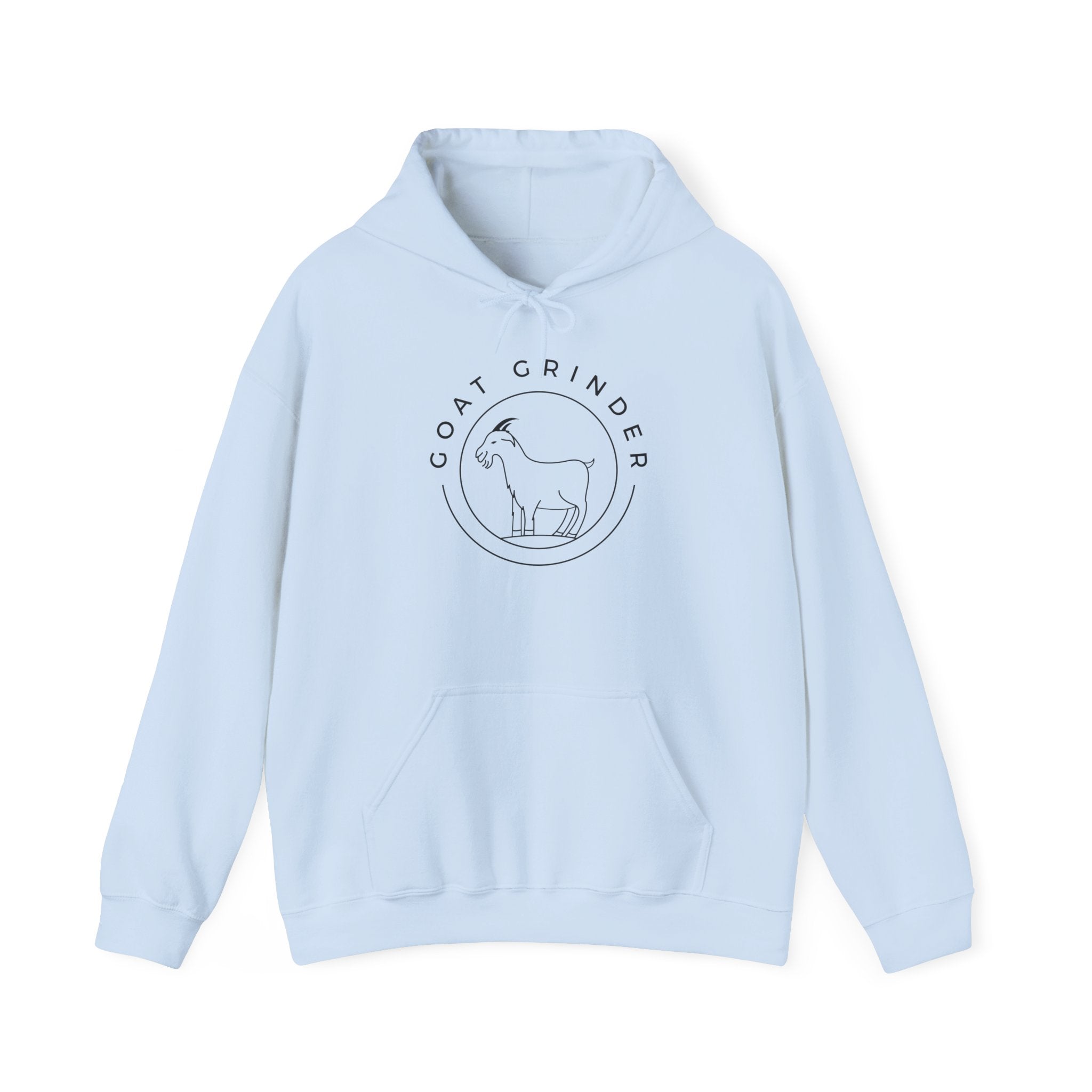 goat-grinder-minimal-goat-sweat-capuche-noir-unisexe image 4
