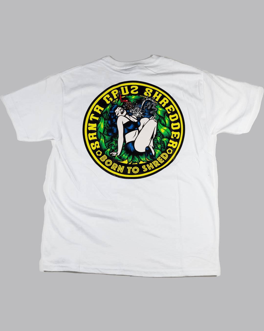 santa-cruz-shredder-pinup-t-shirt-coton-blanc-coupe-ajust-e image 8
