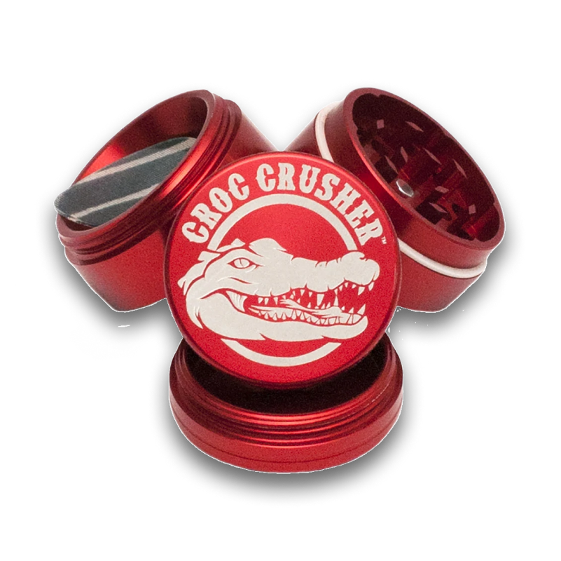 croc-crusher-1-5-inch-grinder-herbe-rouge-4-parties-cnc image 1