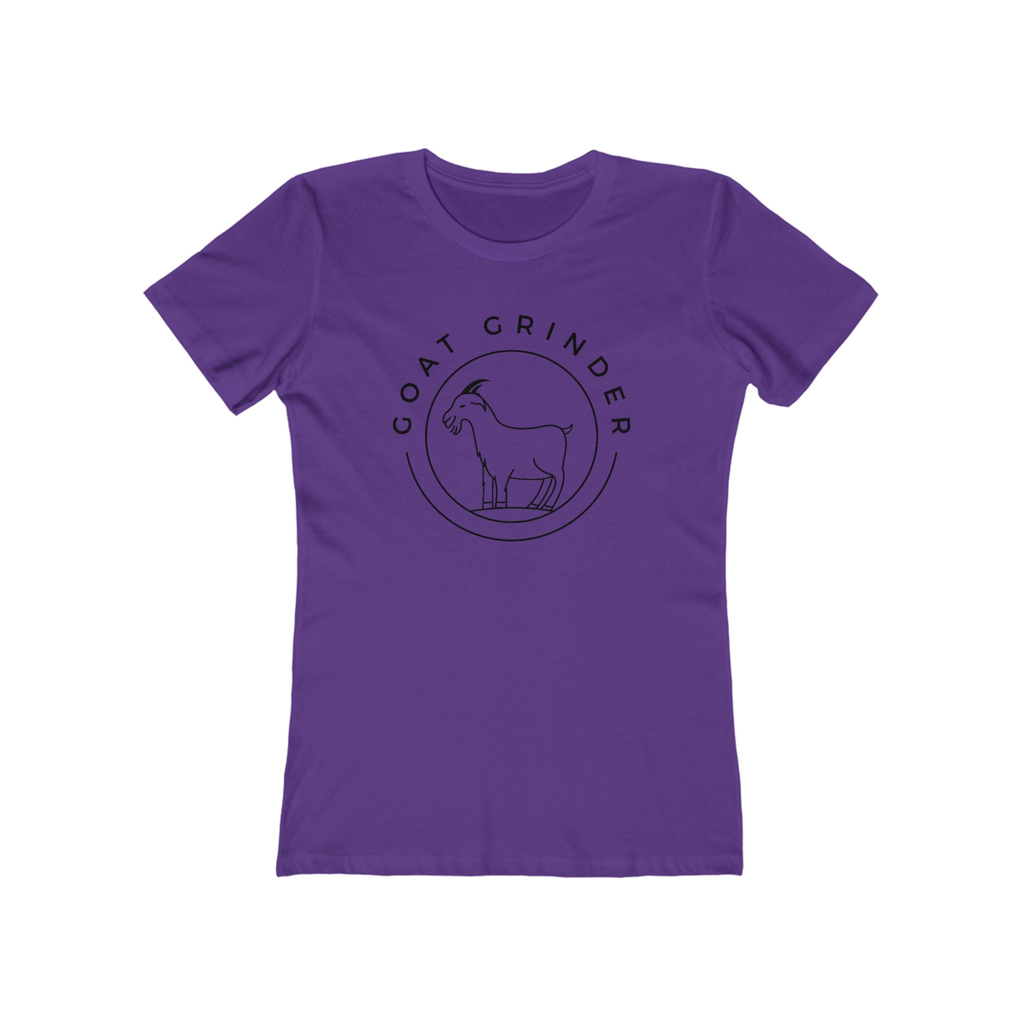 goat-grinder-og-logo-t-shirt-boyfriend-tee-shirt-femme-noir-coton image 3