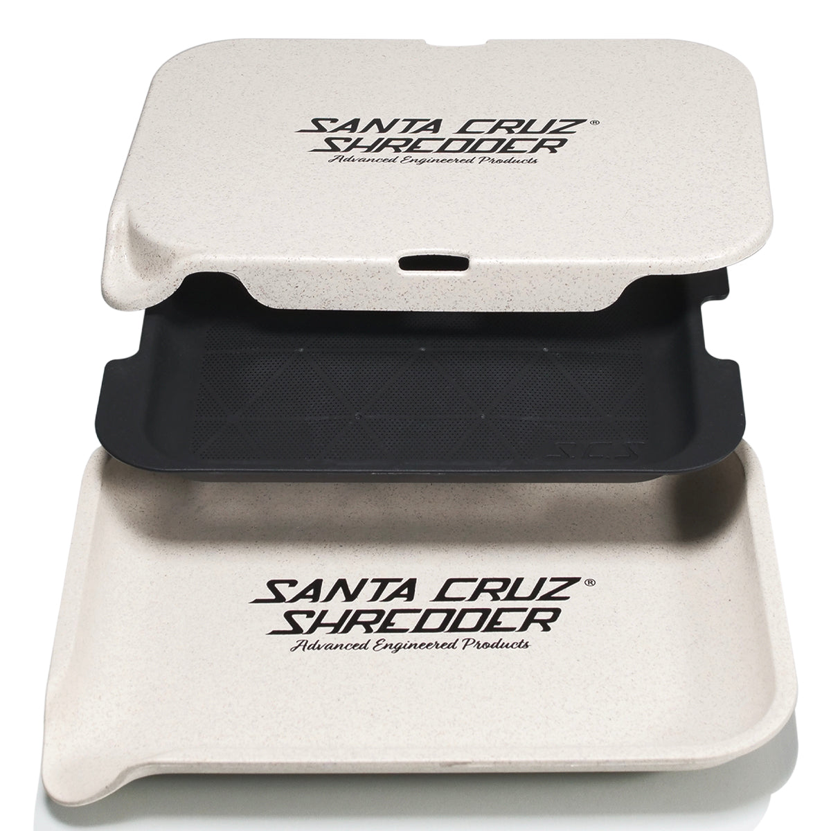 santa-cruz-shredder-hemp-kit-plateau-tamis-couvercle-noir image 2