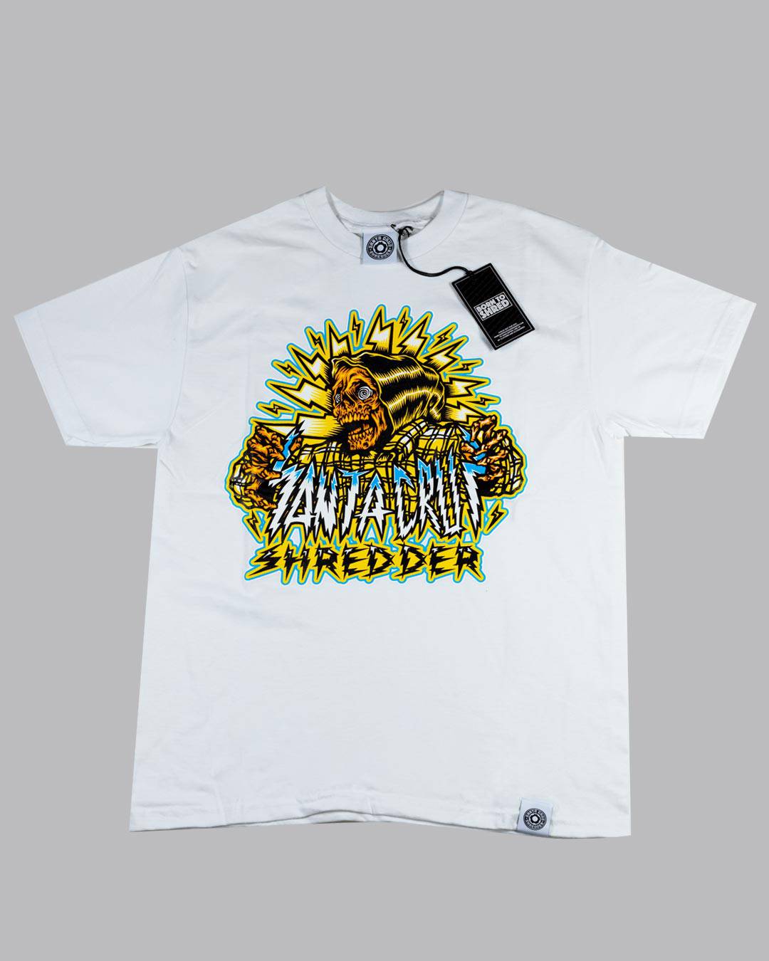 santa-cruz-shredder-shocker-skull-t-shirt-coton-noir-m image 6