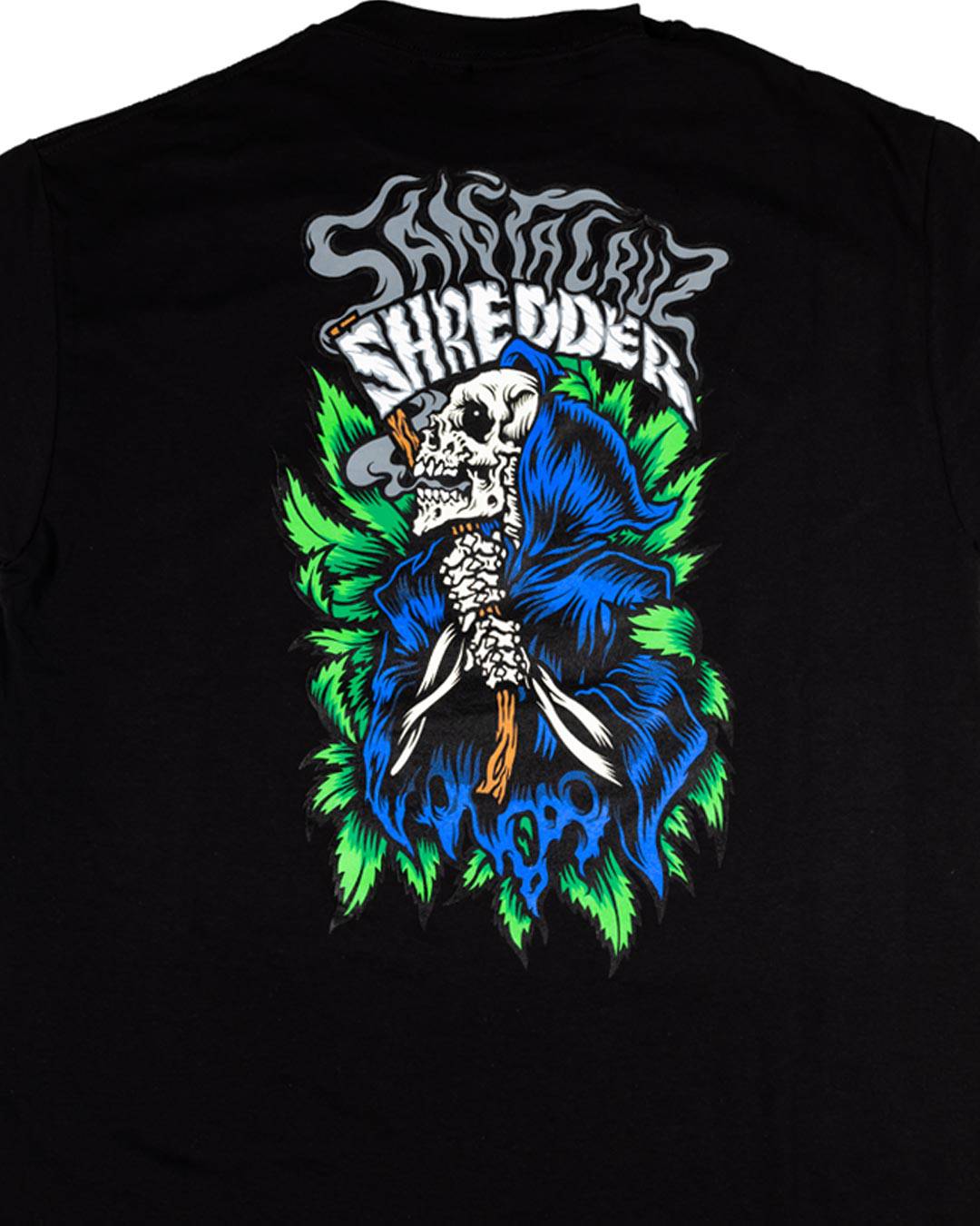 santa-cruz-shredder-reaper-t-shirt-coton-noir-taille-m image 2