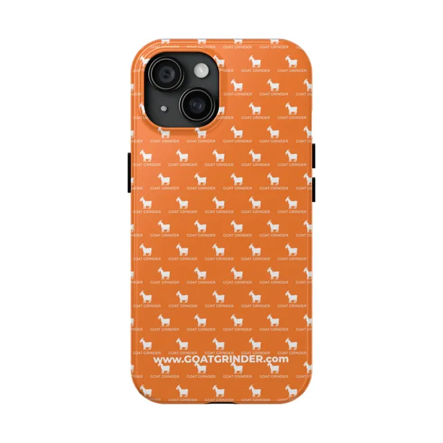 goat-grinder-merch-coque-iphone-15-motif-ch-vre-orange image 1