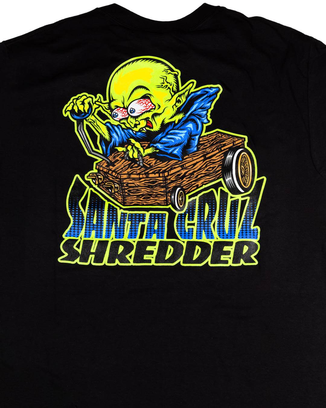 santa-cruz-shredder-shred-till-dead-t-shirt-coton-noir-l image 2