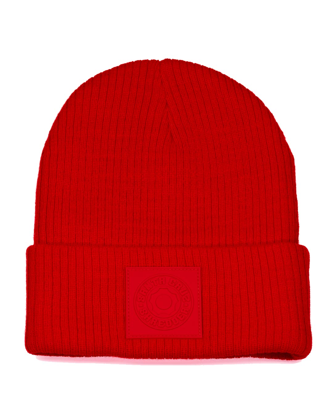 santa-cruz-shredder-aluminum-cog-patch-bonnet-noir image 2