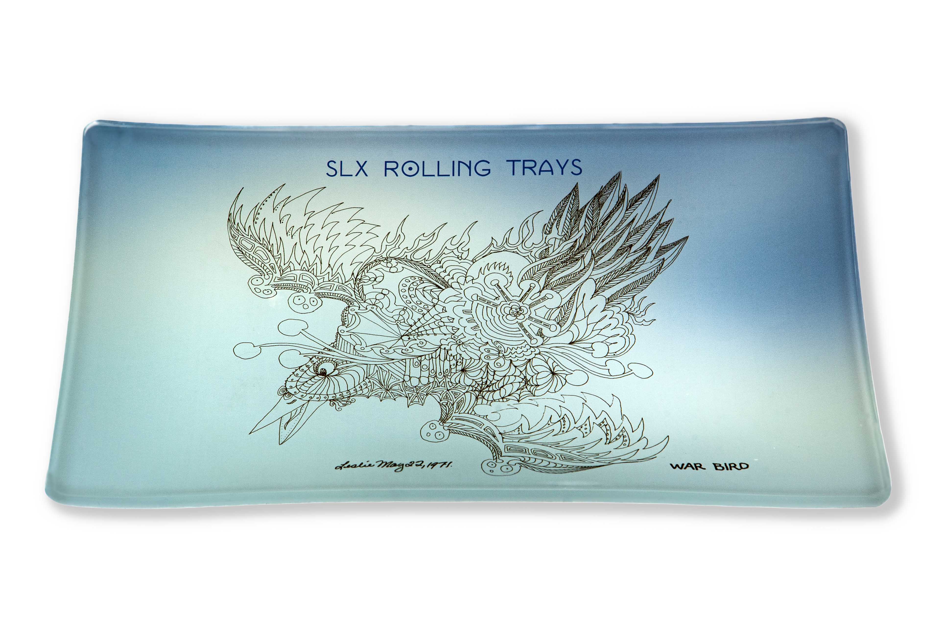 slx-non-stick-trays-plateau-verre-love-birds-petit-8x4 image 7