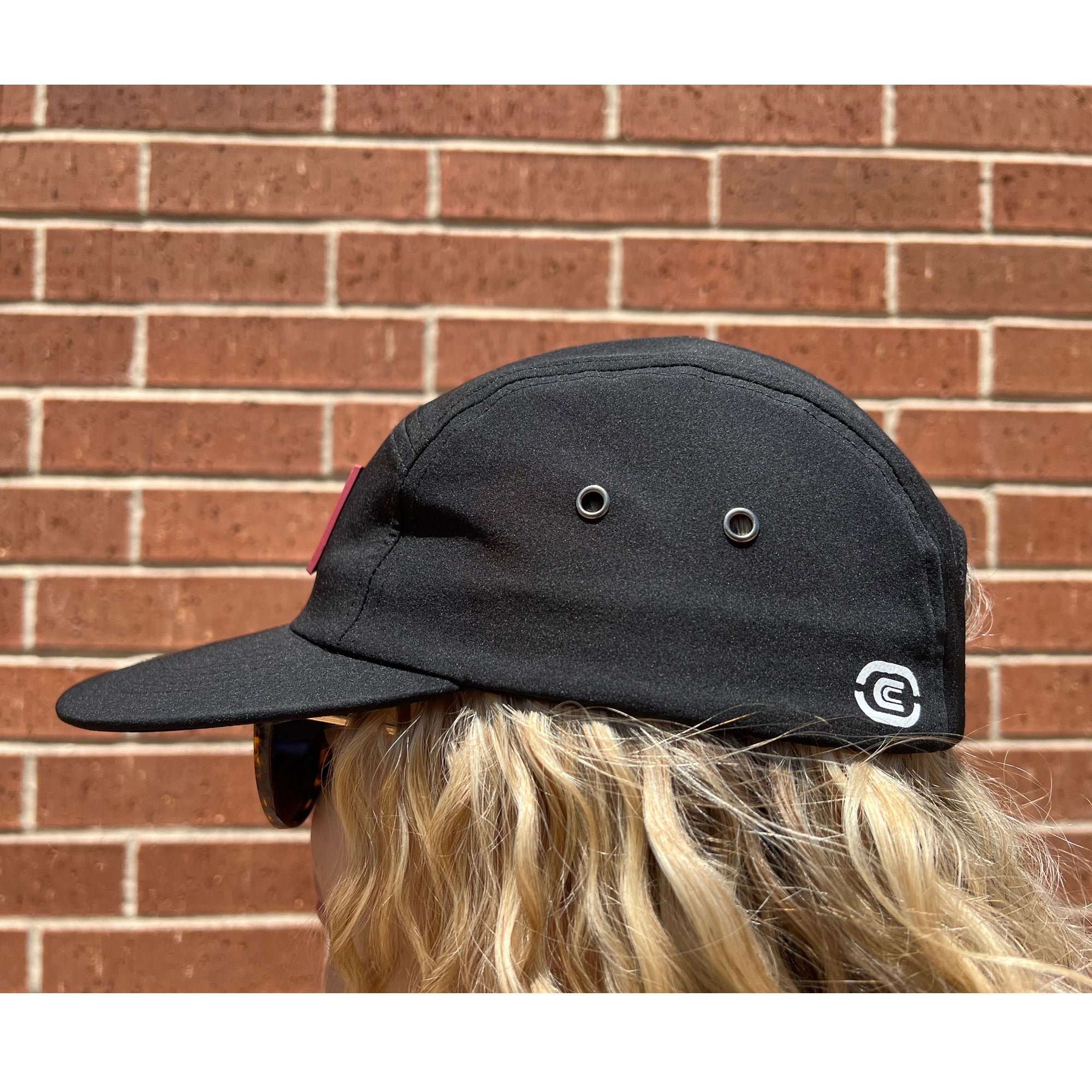 cali-crusher-five-panel-casquette-noire-nylon-r-glable image 6