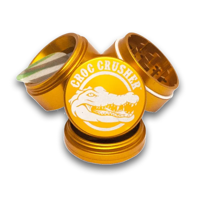 croc-crusher-1-5-inch-grinder-herbe-4-pi-ces-dor-t-flon image 1