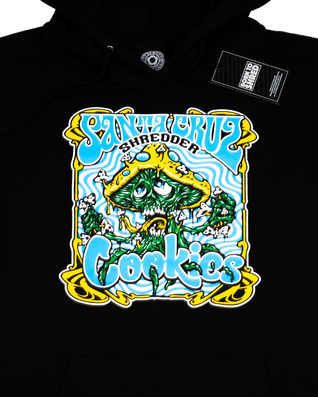 santa-cruz-shredder-scs-x-cookies-hoodie-sweat-capuche-taille-l image 2