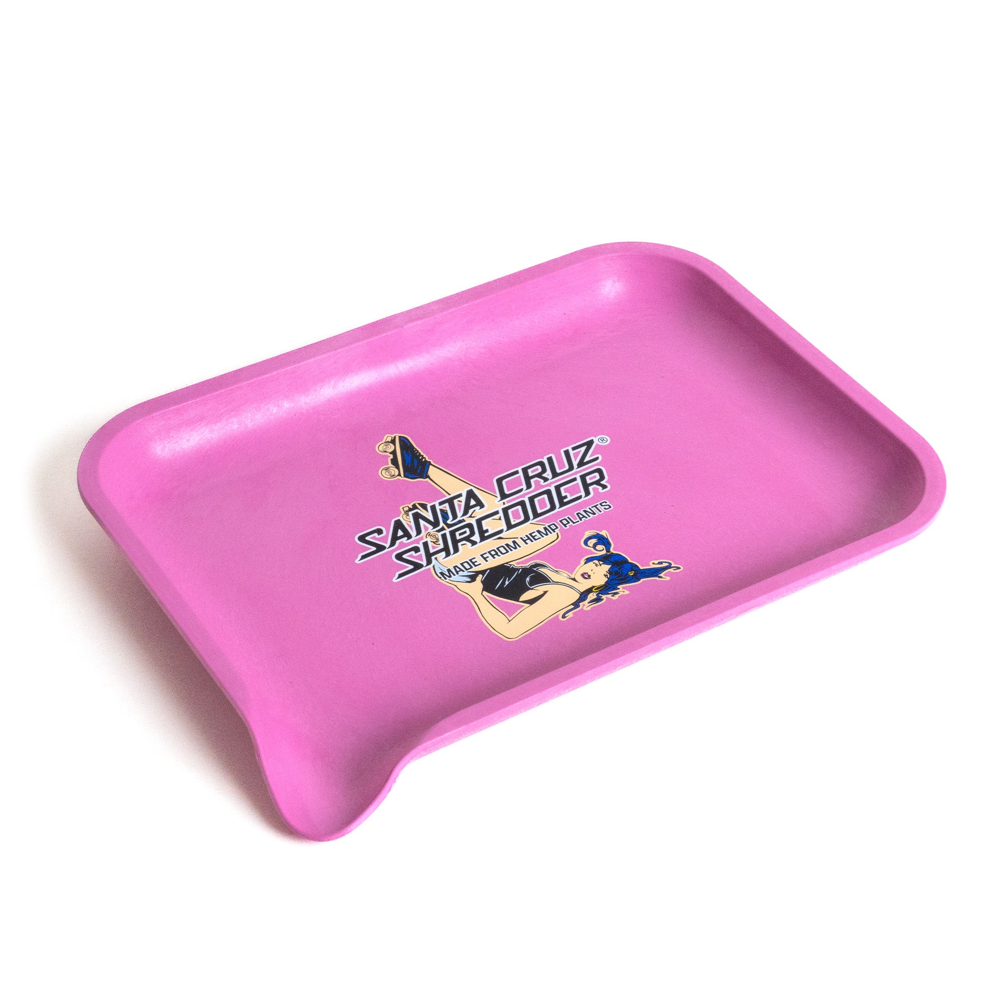 santa-cruz-shredder-hemp-plateau-rouler-roller-girl-rose-petit image 1