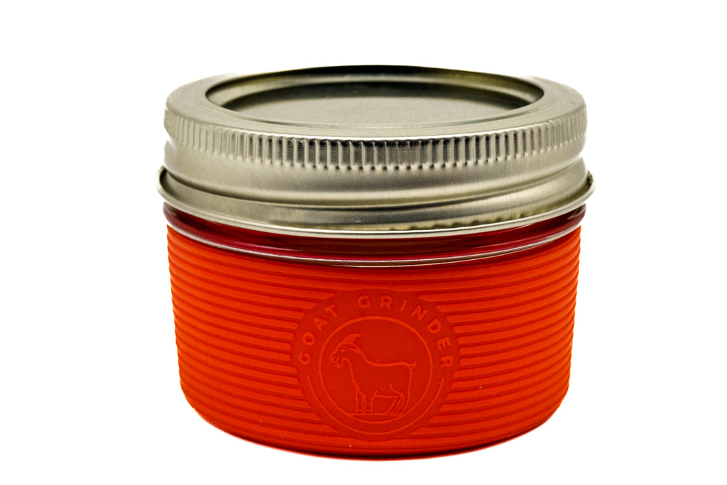 goat-grinder-glass-4oz-pot-conservation-verre-noir-118-ml image 6