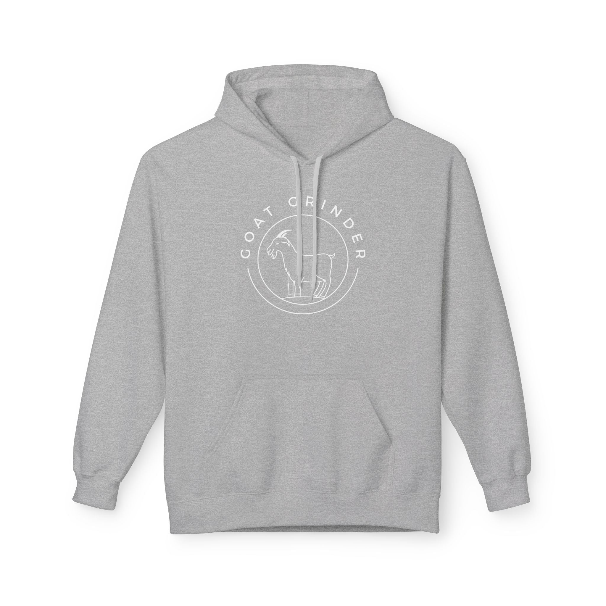 goat-grinder-merch-logo-hoodie-sweat-capuche-noir-molleton image 3