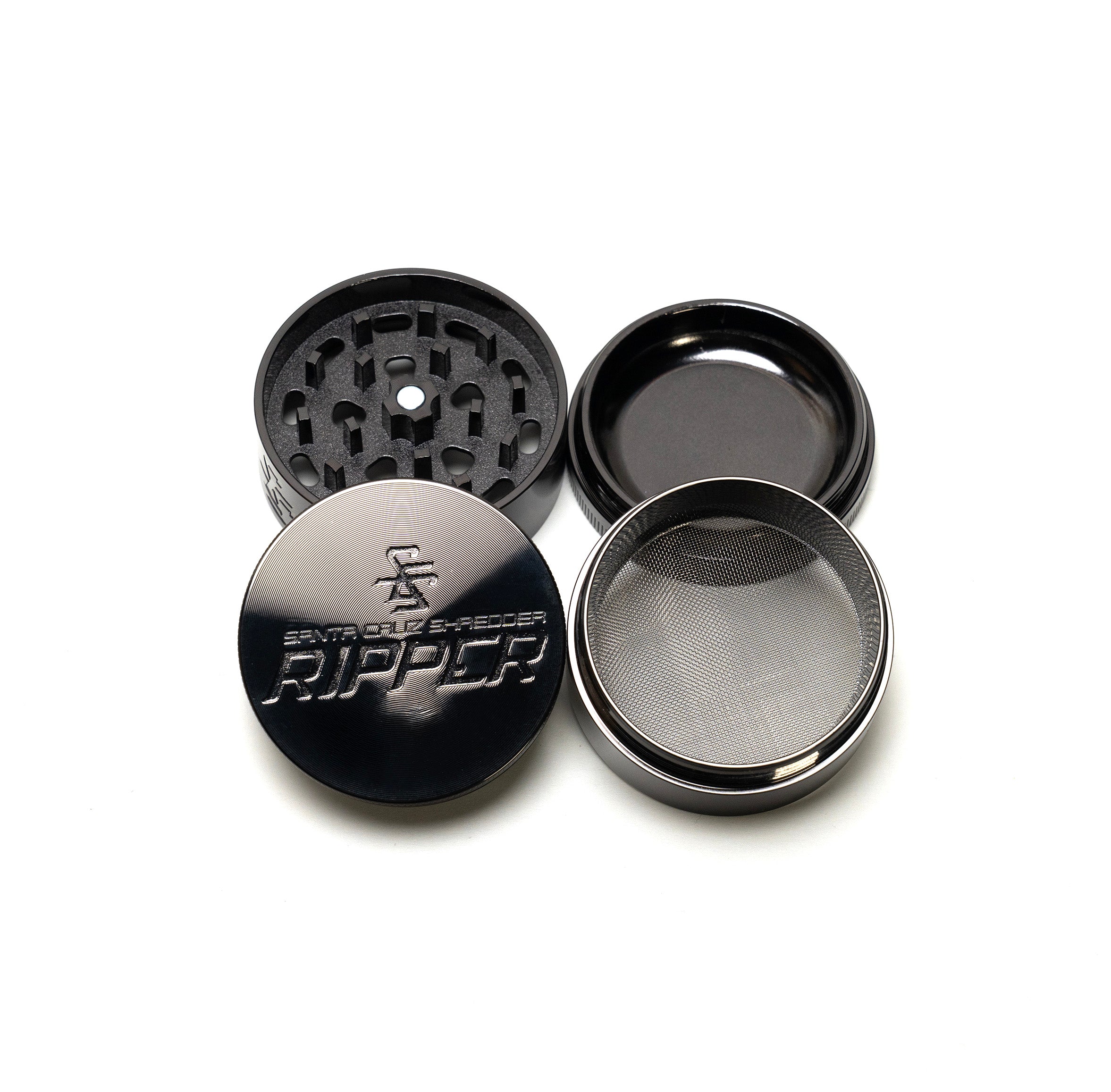 santa-cruz-shredder-ripper-grinder-4-pi-ces-m-dium-tamis-inox image 8