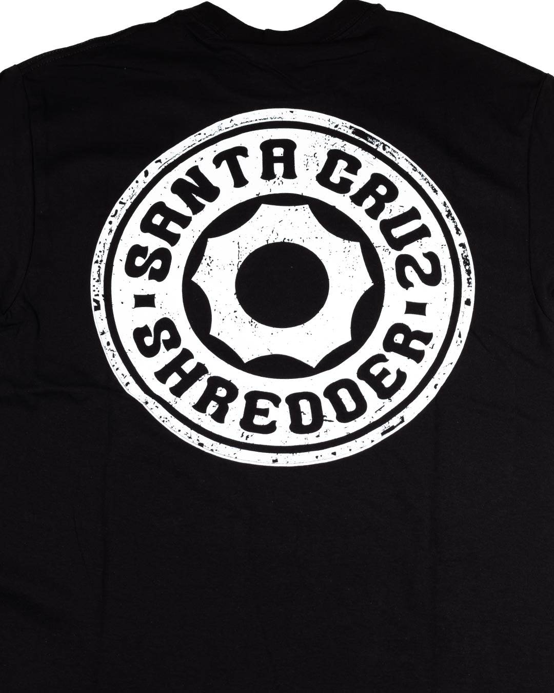 santa-cruz-shredder-cog-t-shirt-coton-noir-logo-blanc image 2