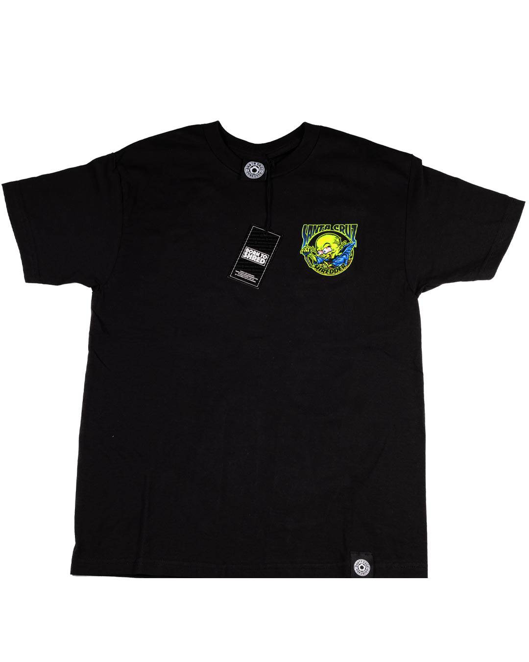 santa-cruz-shredder-shred-till-dead-t-shirt-coton-noir-l image 3