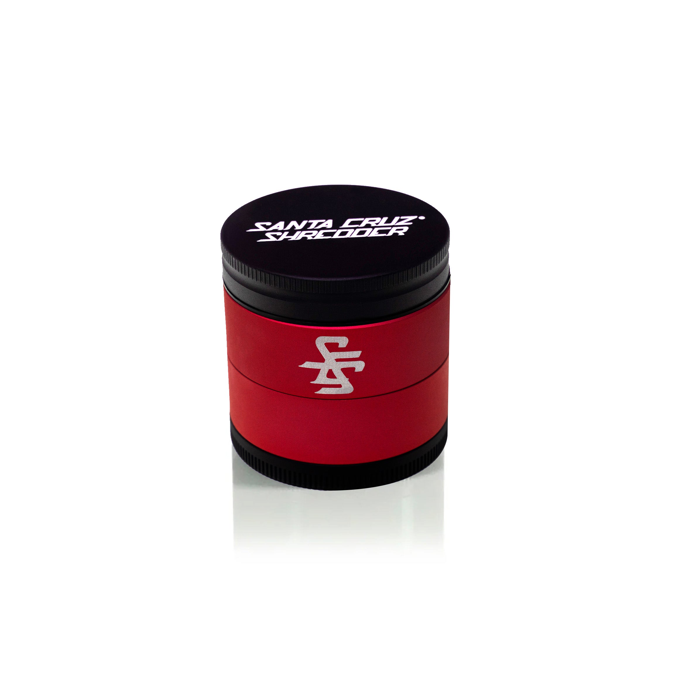 santa-cruz-shredder-split-series-grinder-broyeur-rouge-4-parties image 2