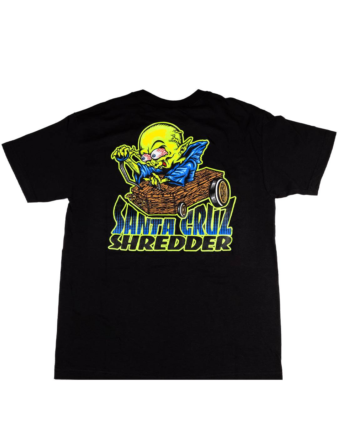 santa-cruz-shredder-shred-till-dead-t-shirt-coton-noir-l image 4