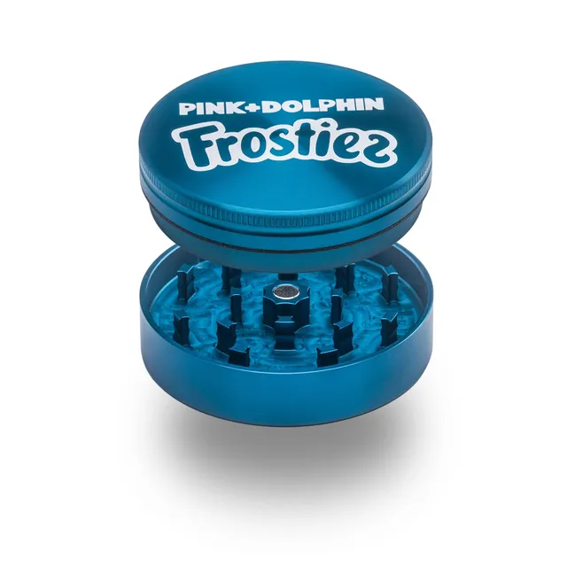 santa-cruz-shredder-aluminum-grinder-2-pi-ces-large-pink-dolphin image 1