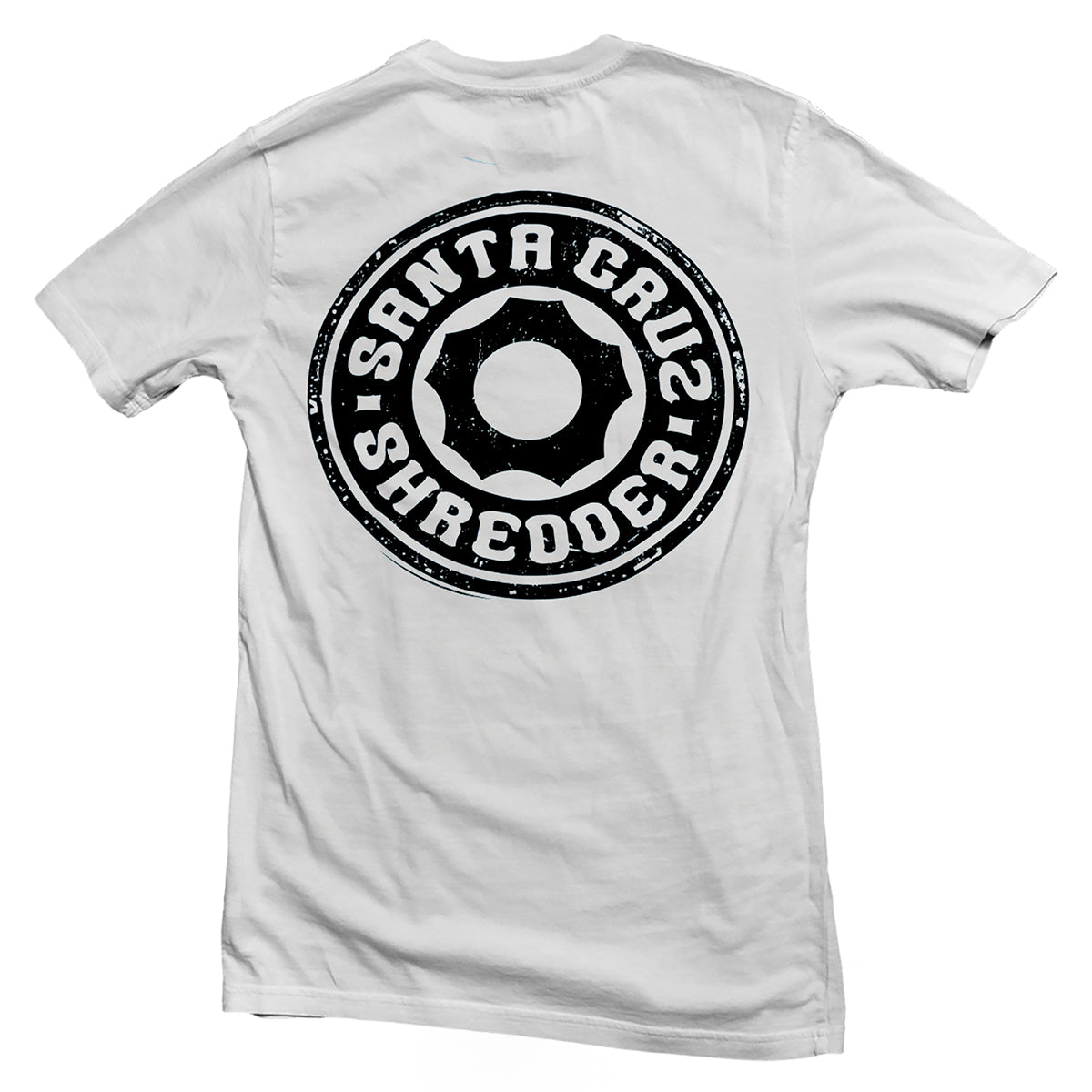 santa-cruz-shredder-cog-t-shirt-coton-noir-logo-blanc image 1