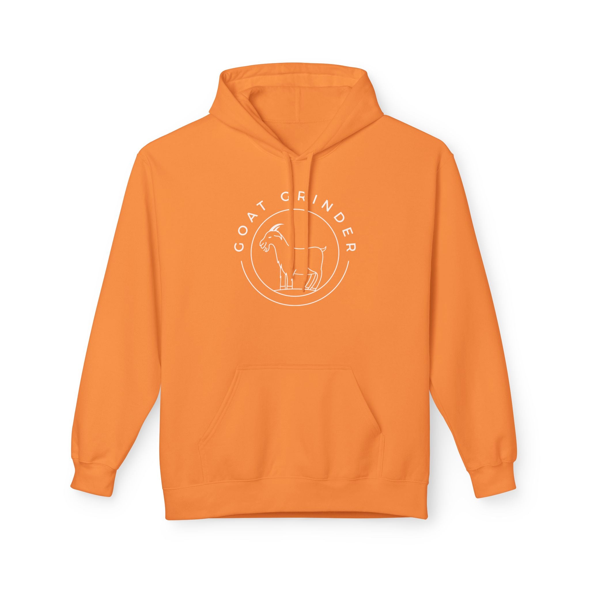 goat-grinder-merch-logo-hoodie-sweat-capuche-noir-molleton image 4