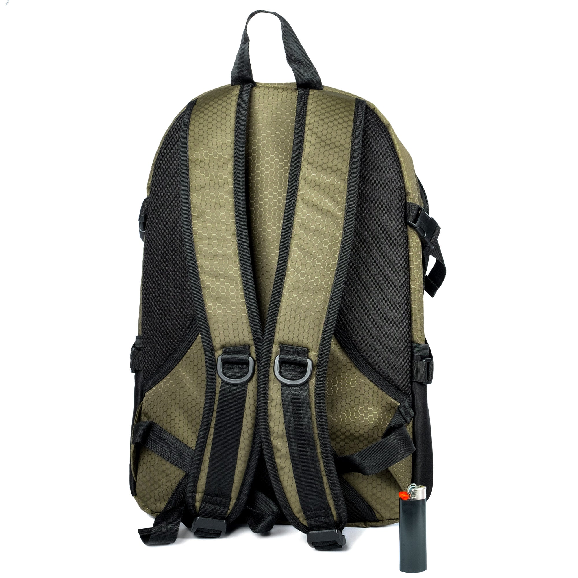 cali-crusher-backpacks-sac-dos-anti-odeur-noir-ours-blanc image 8