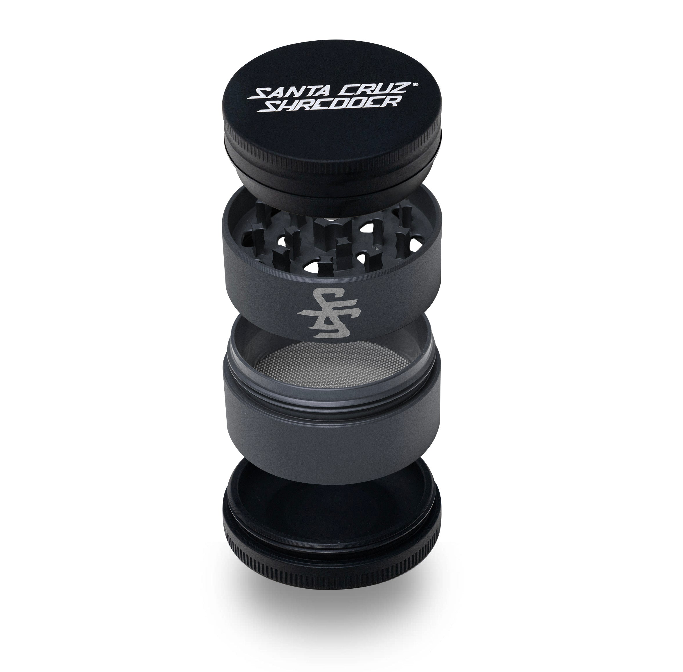 santa-cruz-shredder-split-series-grinder-broyeur-rouge-4-parties image 7