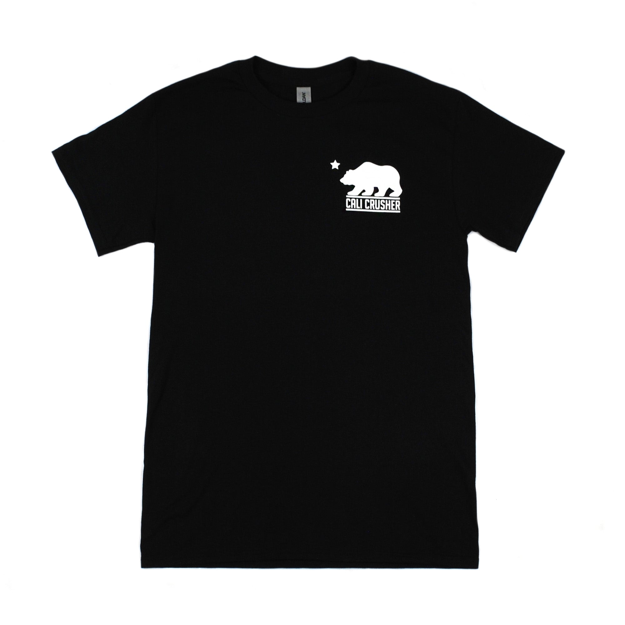 cali-crusher-logo-t-shirt-coton-noir-taille-l image 3