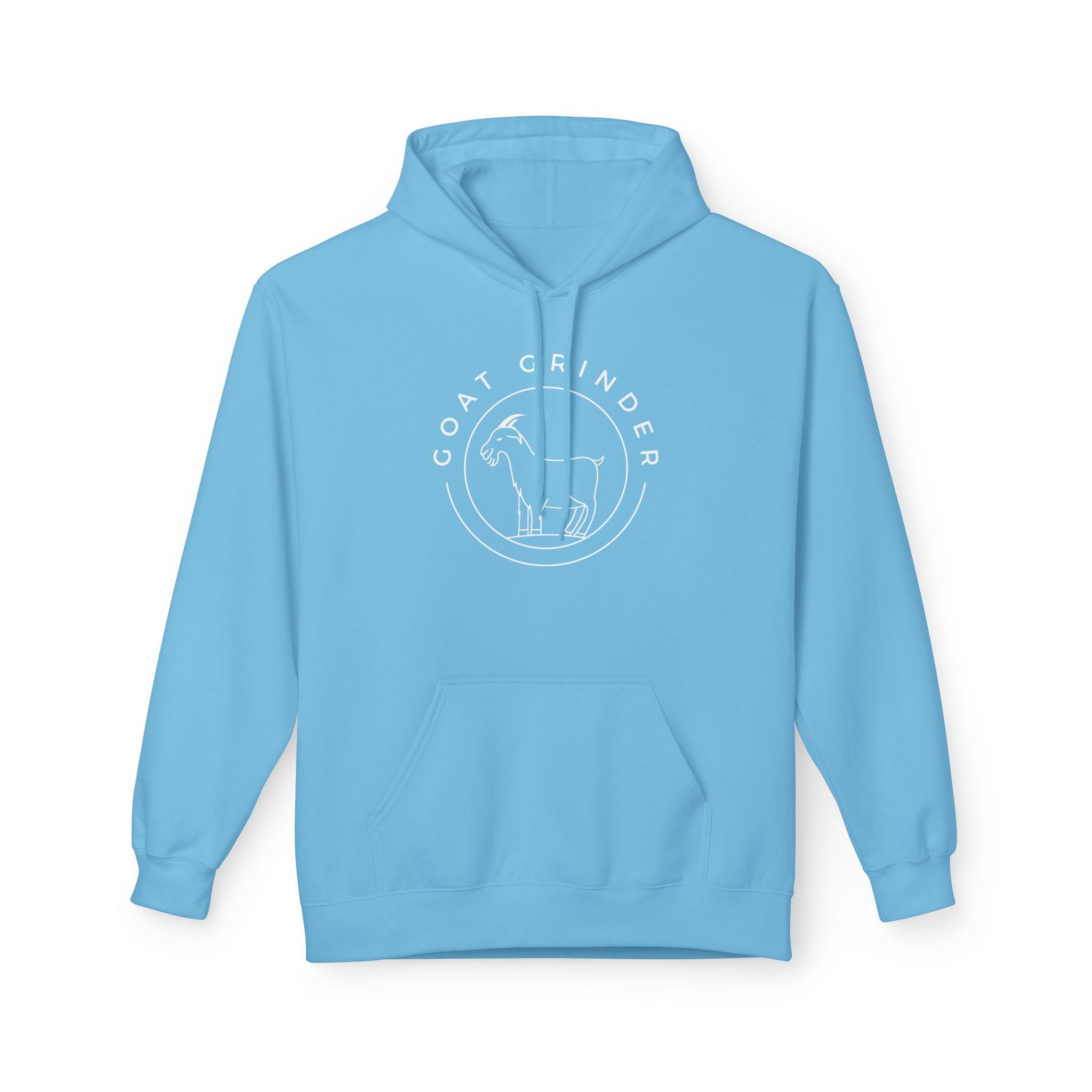 goat-grinder-merch-logo-hoodie-sweat-capuche-noir-molleton image 6