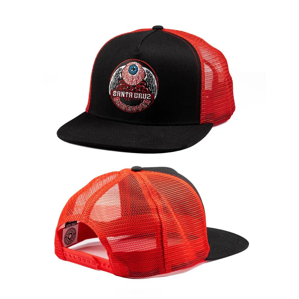 santa-cruz-shredder-aluminum-casquette-flying-eyeball image 1