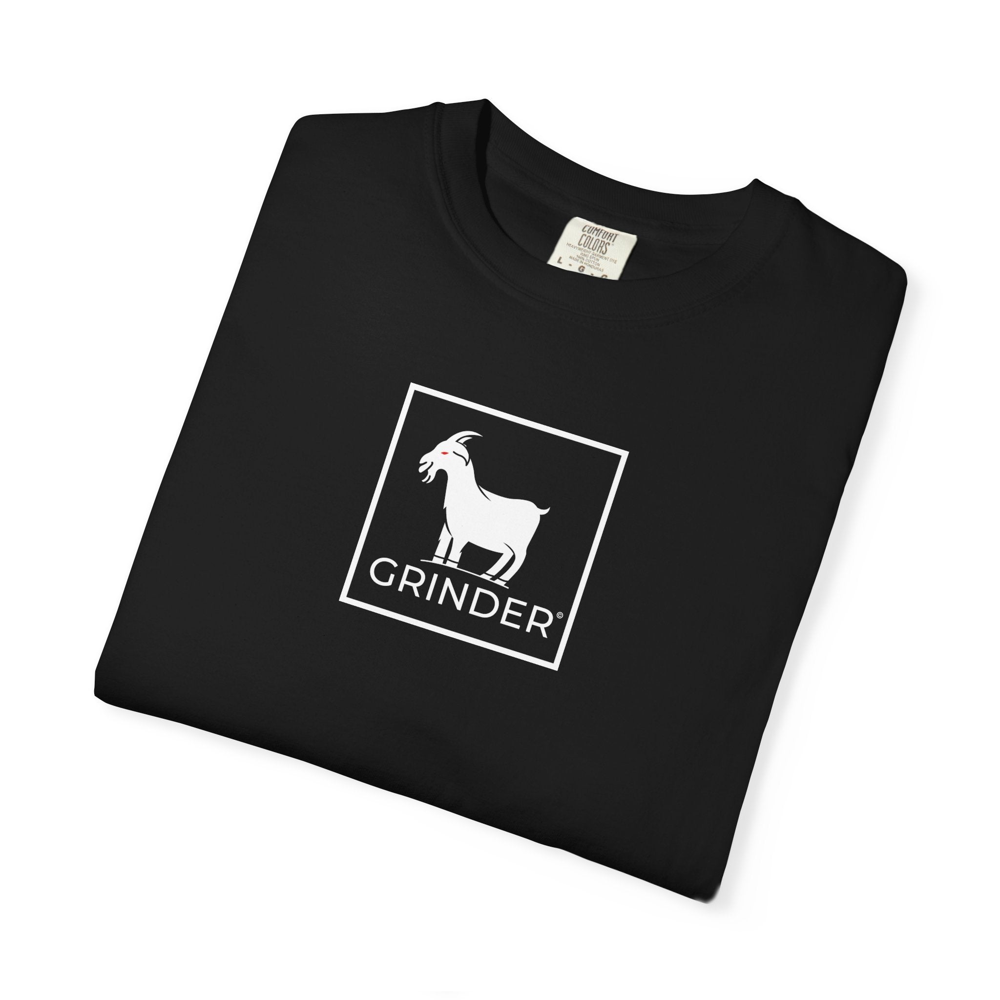 goat-grinder-classic-t-shirt-tee-shirt-unisexe-noir-coton-lourd image 4