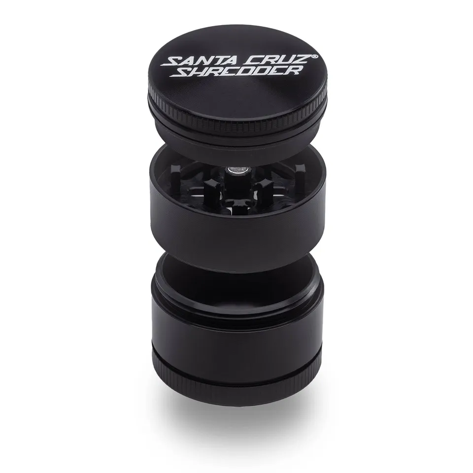santa-cruz-shredder-aluminum-small-grinder-3-parties-noir image 1