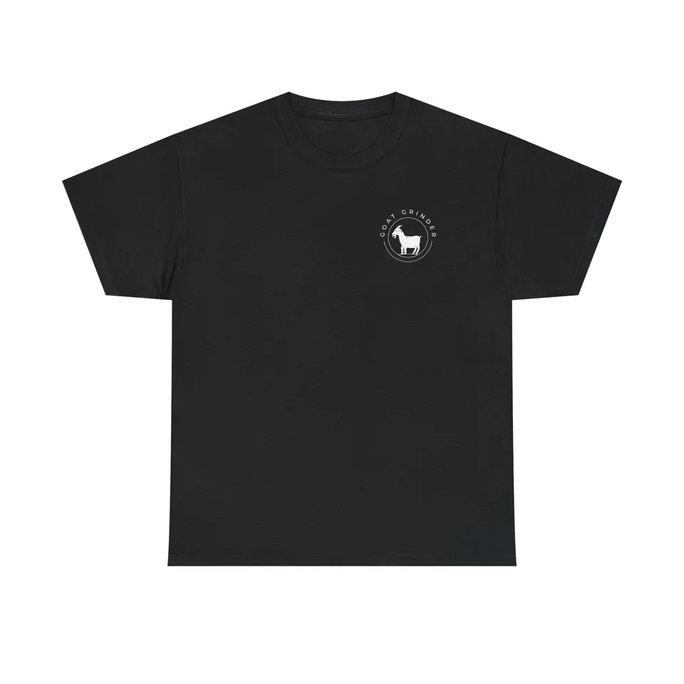 goat-grinder-merch-heavy-cotton-tee-t-shirt-coton-chocolat-fonc-l image 1
