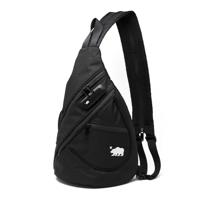cali-crusher-small-bags-cali-adventure-sling-sacoche-noire image 1