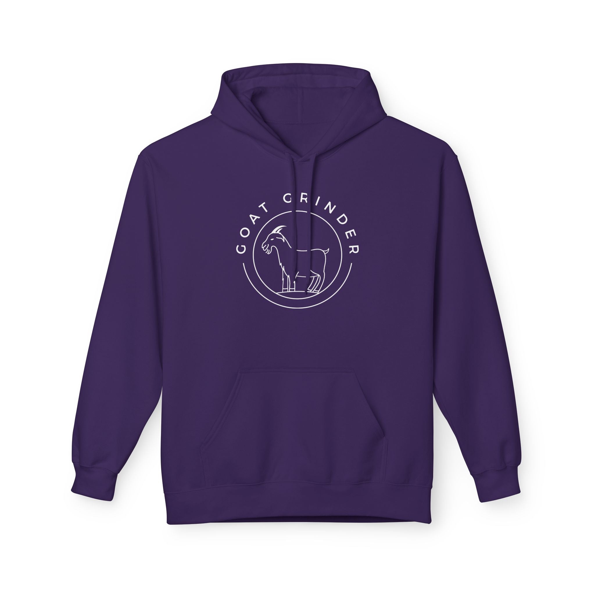 goat-grinder-merch-logo-hoodie-sweat-capuche-noir-molleton image 8