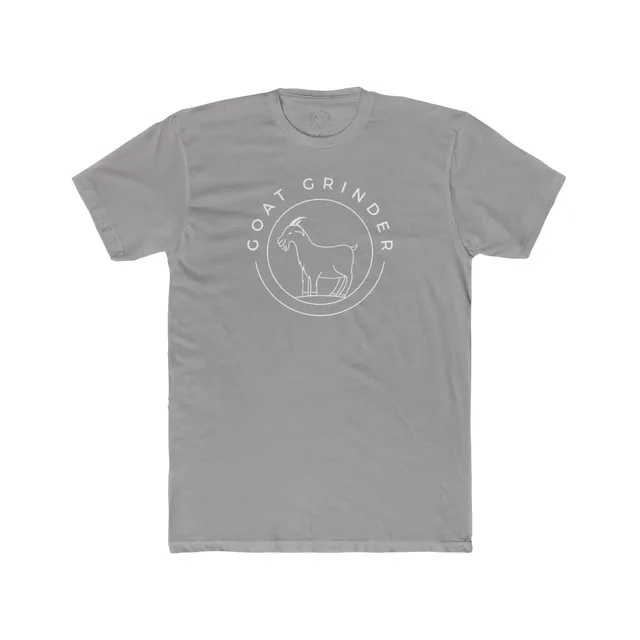 goat-grinder-og-logo-t-shirt-coton-noir-col-rond image 1