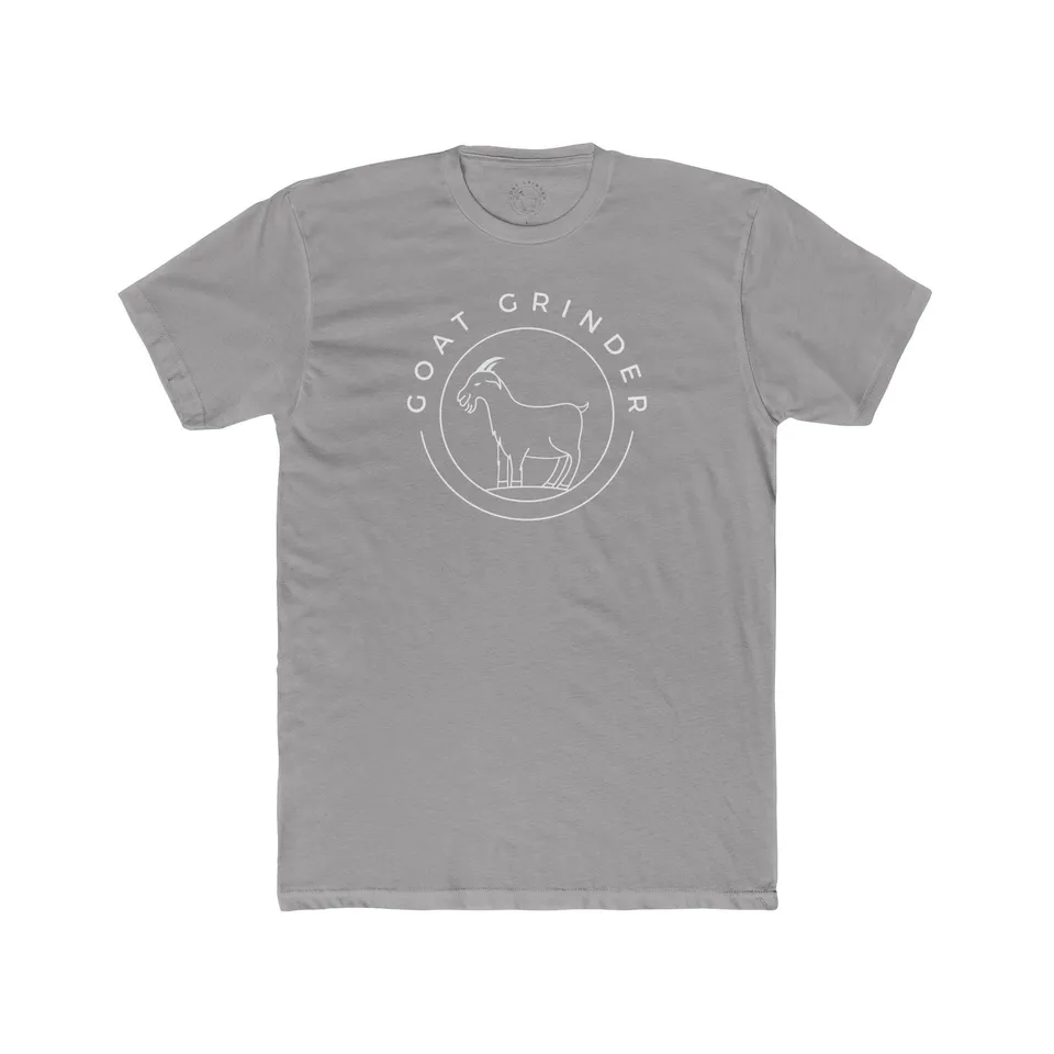 goat-grinder-og-logo-t-shirt-coton-noir-col-rond image 1