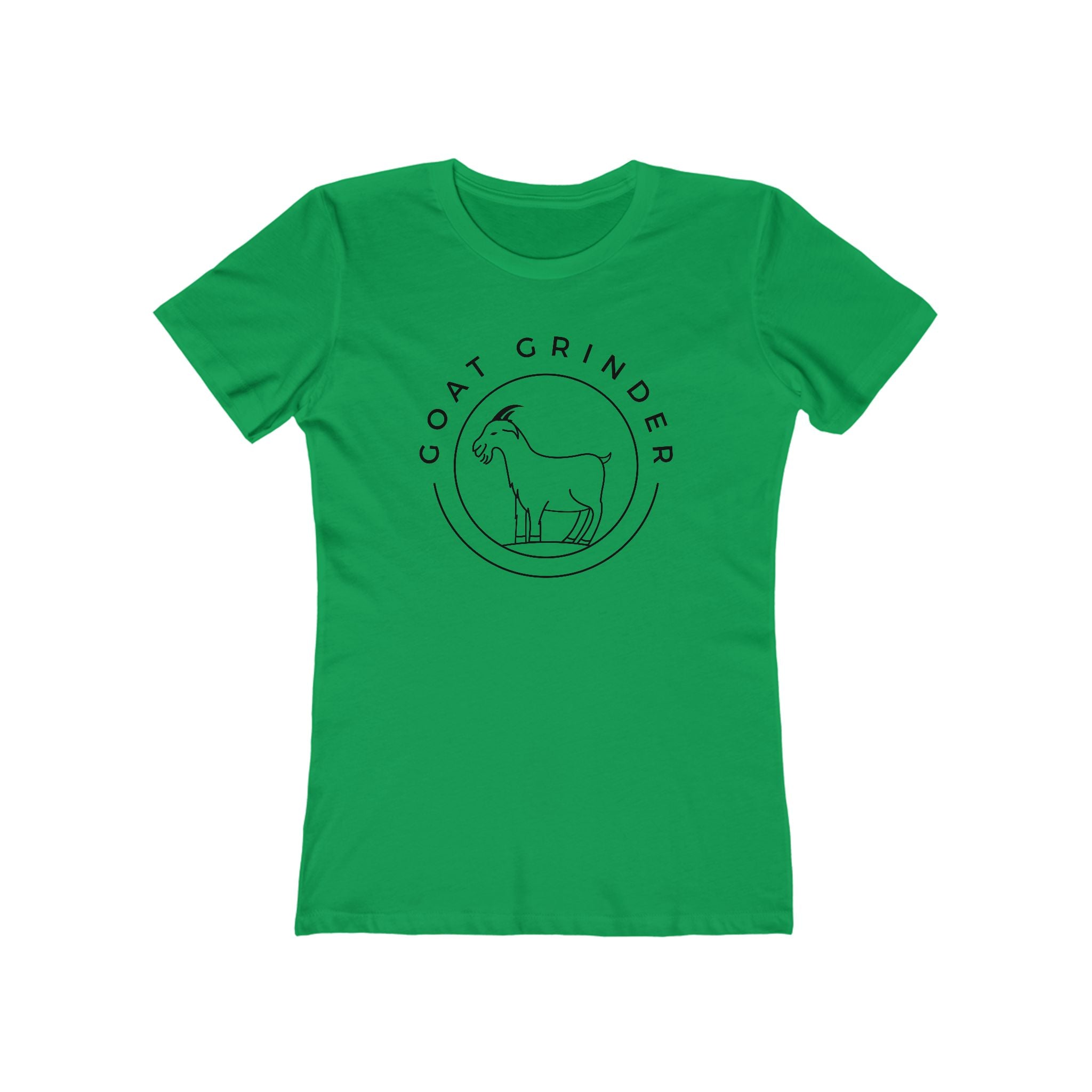 goat-grinder-og-logo-t-shirt-boyfriend-tee-shirt-femme-noir-coton image 2