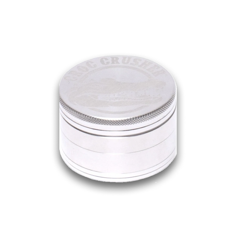 croc-crusher-2-2-inch-grinder-herbe-argent-dents-diamant image 2