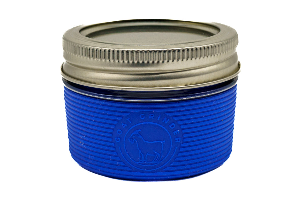 goat-grinder-glass-4oz-pot-conservation-verre-noir-118-ml image 4