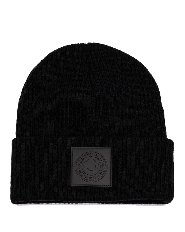 santa-cruz-shredder-aluminum-cog-patch-bonnet-noir image 1