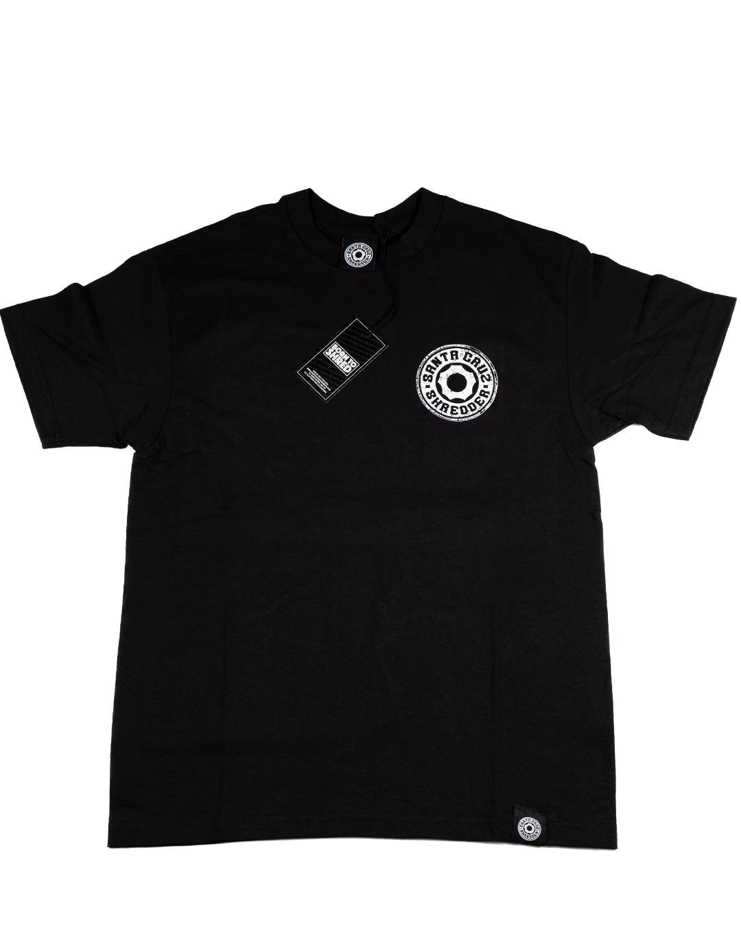 santa-cruz-shredder-cog-t-shirt-coton-noir-logo-blanc image 7