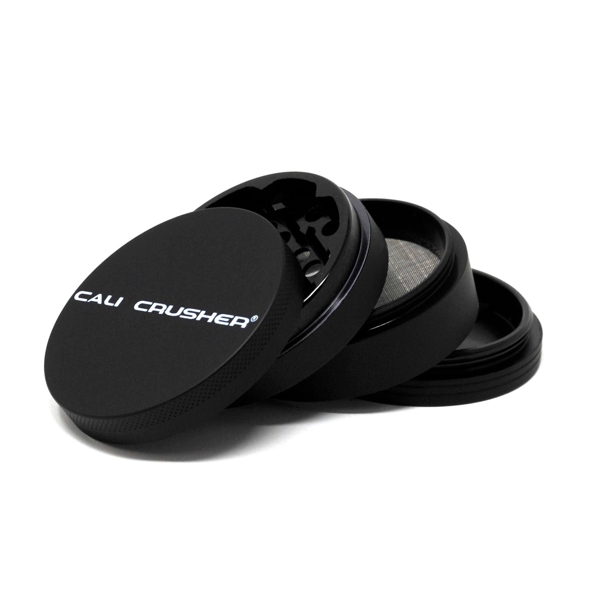 cali-crusher-o-g-grinder-2-5-4-parties-noir-mat-pollen image 2