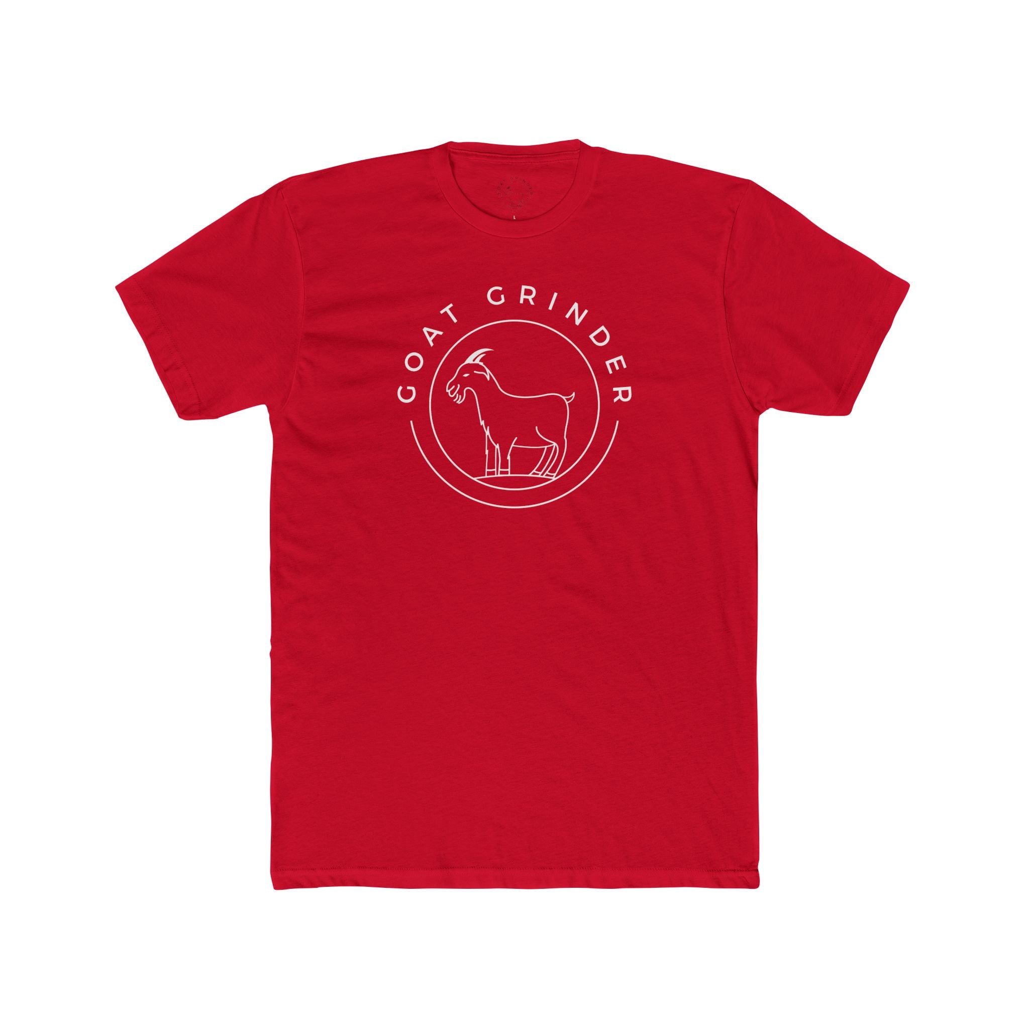 goat-grinder-merch-t-shirt-homme-coton-peign-logo-og image 5