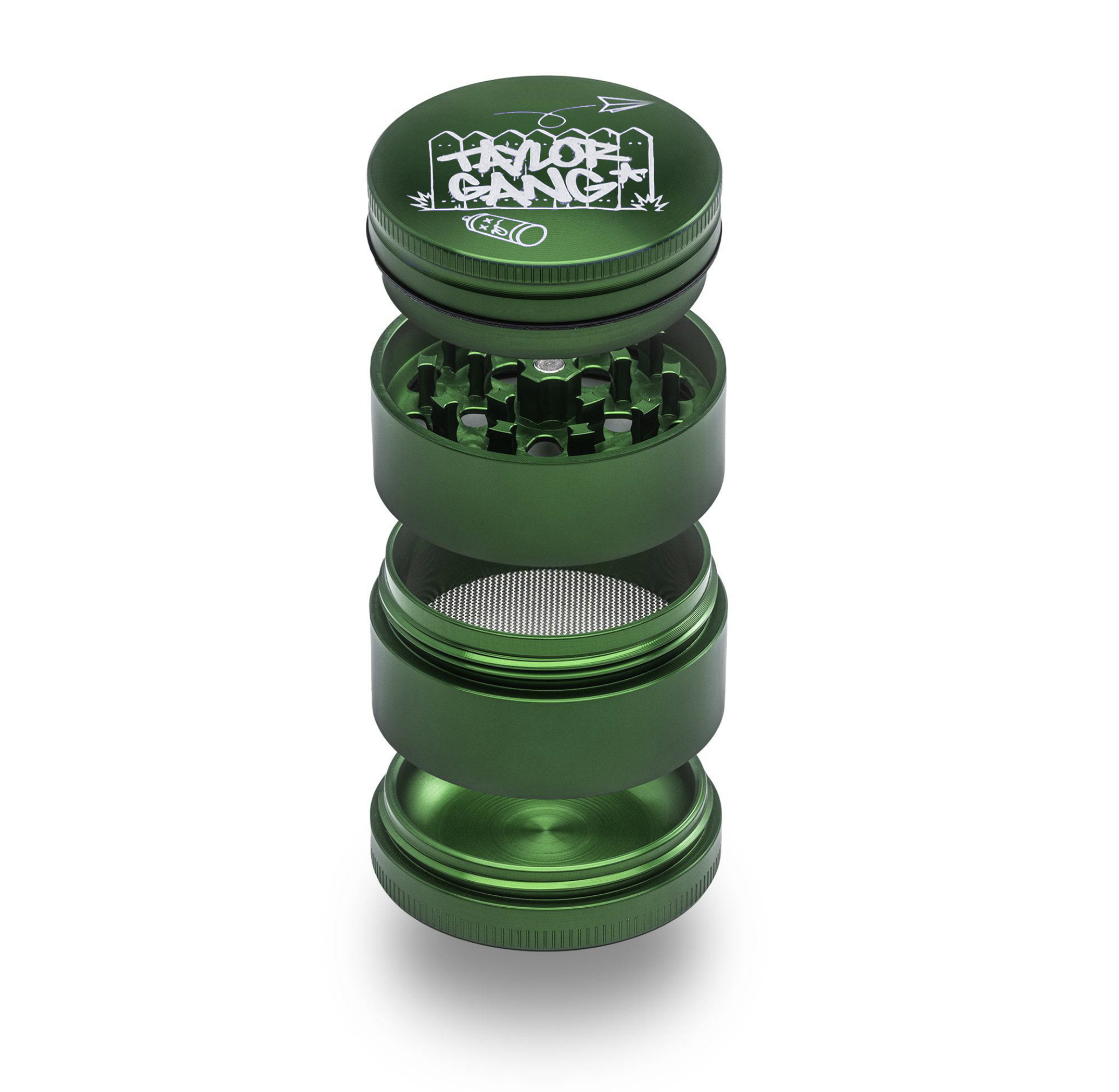 santa-cruz-shredder-taylor-gang-grinder-4-pi-ces-vert-mat image 8